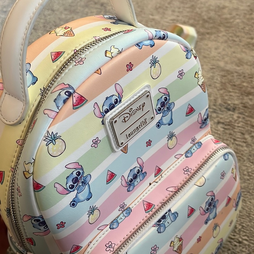 Rare Rainbow Disney Stitch loungfly